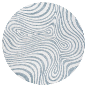 Maribo Abstract Groovy Striped Area Rug